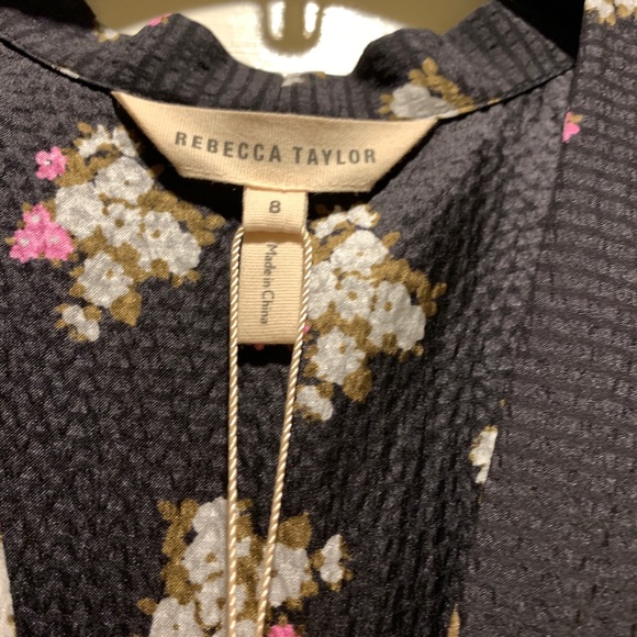 Rebecca Taylor silk floral tank top - Picture 4 of 4